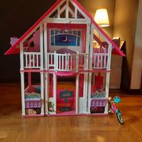 casa di Barbie + bici 