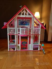casa di Barbie + bici 