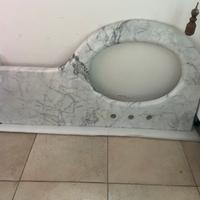 Piano in marmo per lavano