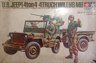 Kit TAMIYA jeep Willys scala 1/35