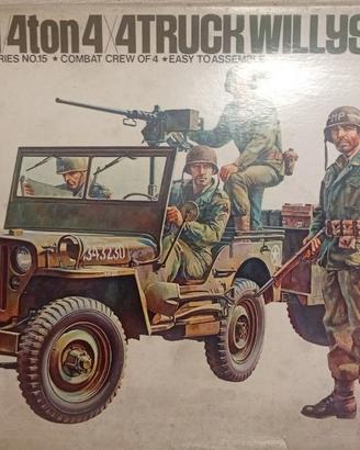 Kit TAMIYA jeep Willys scala 1/35