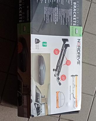 supporto da parete per box tetto