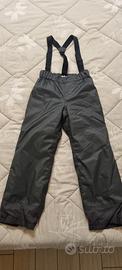 Pantalone sci bambino 8/9 anni