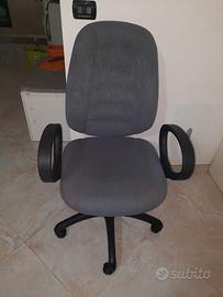 sedia ufficio regolabile 