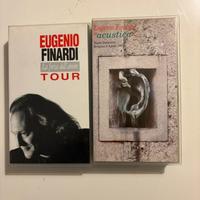 Finardi set 2 vhs La forza dell’amore Acustica