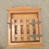 porta chiavi appendi chiavi in legno, da parete 