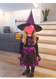 vestito strega halloween 