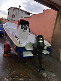 Permuto con gommone
