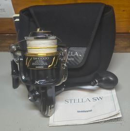 mulinello Shimano stella  10.000 sw