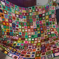 coperta fatta a mano dalla nonna