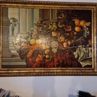 quadro a olio su tela