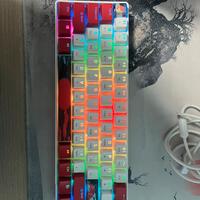 Tastiera meccanica Gaming Compact (68 tasti) 60%