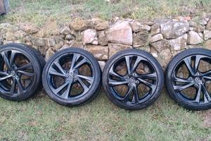 Cerchi in lega del 17 originali Opel Corsa