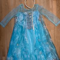 Costume carnevale Frozen Elsa bambina