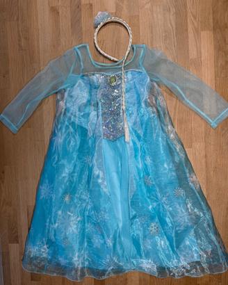 Costume carnevale Frozen Elsa bambina