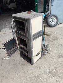 stufa a legna con forno 