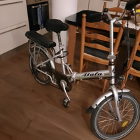 Bici ATALA pieghevole .tutta in alluminio ruote p