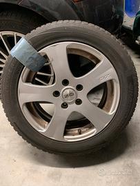 Cerchi e gomme termiche hankook 205/55/16 audi/vw