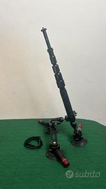 Supporto auto tripla ventosa neewer CA065