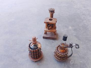 Oggetti artigianali in legno
