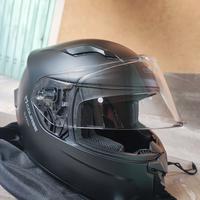 Casco integrale nero taglia L