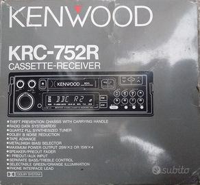 Kenwood KRC-752R autoradio estraibile nuova