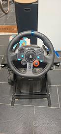 volante pedaliera logitech g29 piu postazione