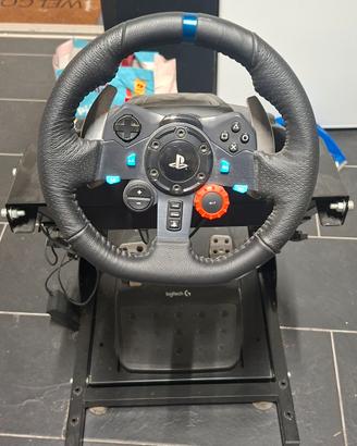 volante pedaliera logitech g29 piu postazione