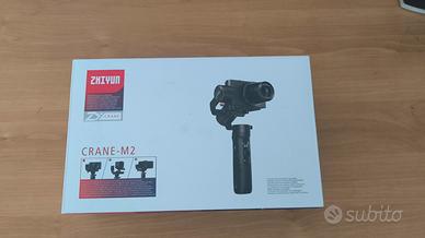 Gimbal Zhiyun Crane- M2  fotografia action cam 