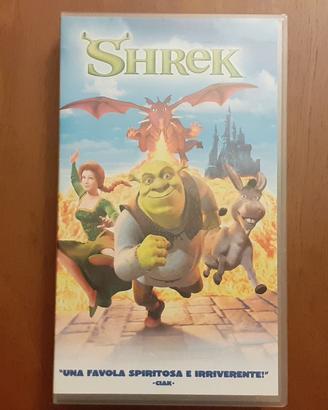 Vhs originale dreamworks cartone animato shreck