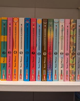 Assassination classroom 1-21 serie completa Pl.Man