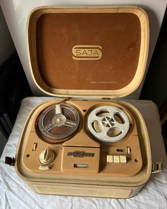 Registratore a nastro Saja vintage