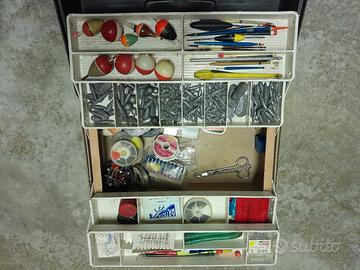 attrezzatura pesca vintage