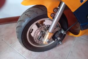 Minimoto 49cc 2 tempi livrea giallo/blu