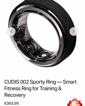 Cudis 002 anello tech taglia 12