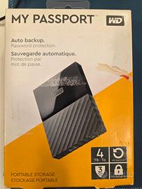hard disk usb wd 4 tb