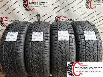 4 PNEUMATICI 235/55 R18 GOODYEAR INVERNALI 75%