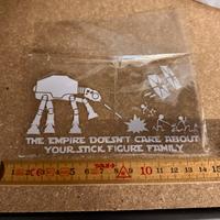 Adesivo famiglia star wars