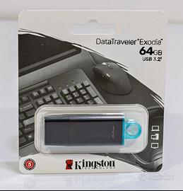 Penna USB 64 GB  3.2 Kingston PenDrive