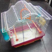 Gabbia uccellini con altalena