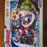 puzzle avengers clementoni 24 pezzi