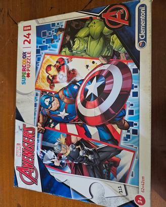 puzzle avengers clementoni 24 pezzi