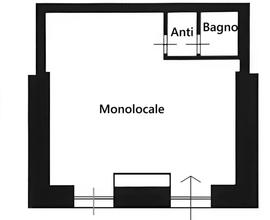 Via Fiume - Spazioso monolocale + cantina e p.auto