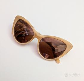 Occhiali da sole Spektre EVA cat-eye beige