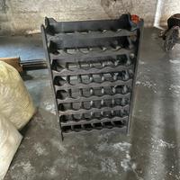 2 cantinette portabottiglie scomponibili