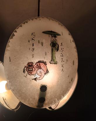 lampadario anni 60 