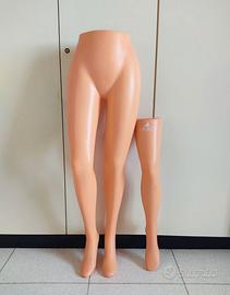 Set gambe manichino stile brasiliano+gamba singola