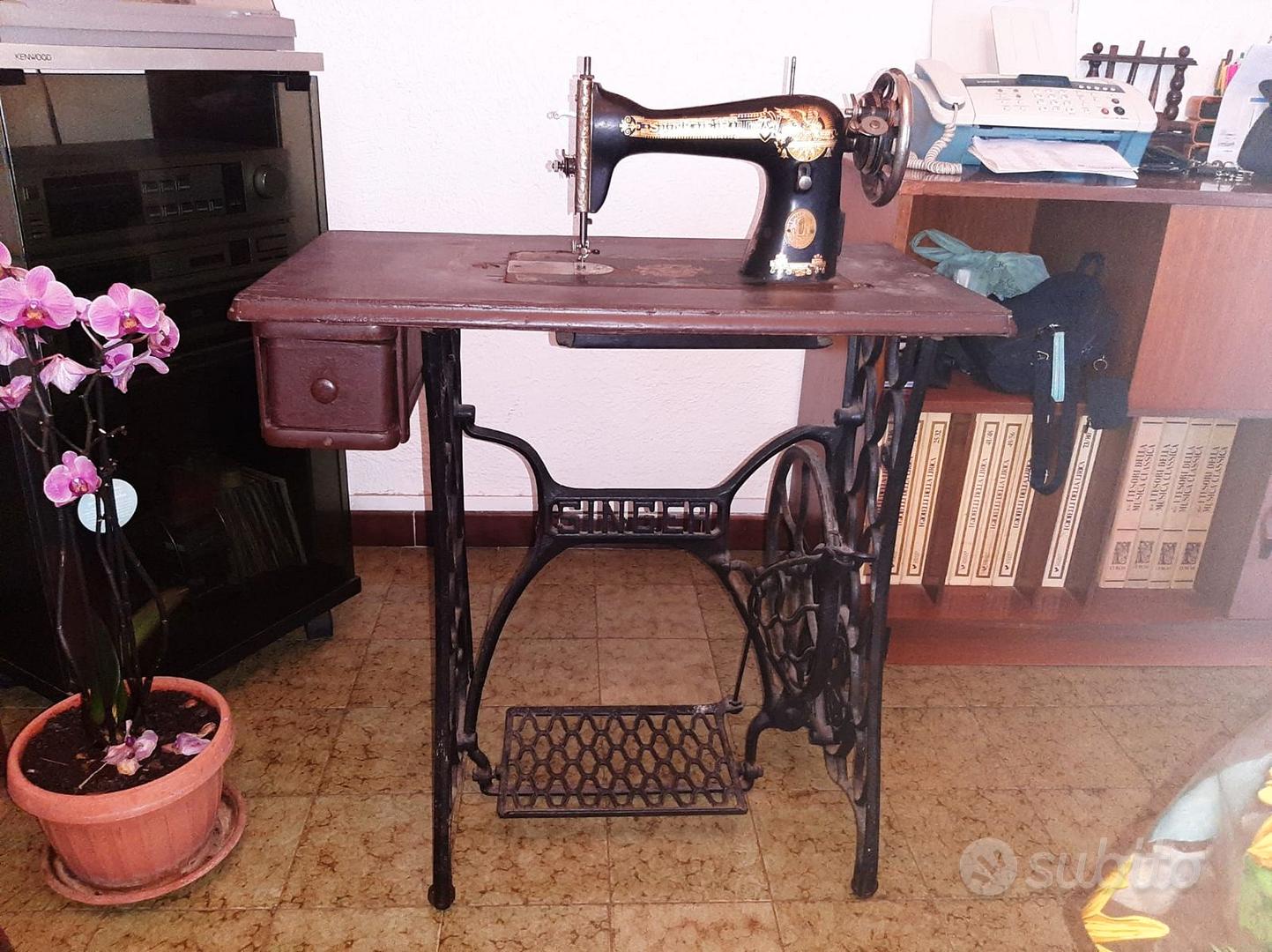 Cinghia Macchina Da Cucire Singer 174 Cm - Cinghia In Pelle Per Pedale - Foto 4