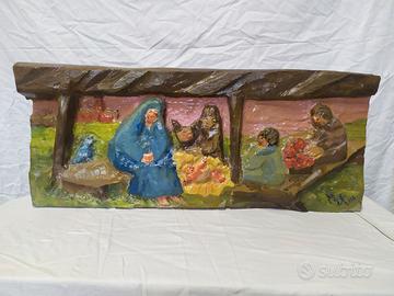 scultura in legno 