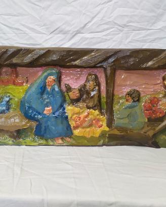 scultura in legno 